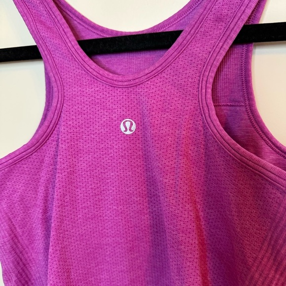 LULULEMON Seamlessly Covered Tank in Heathered Ultra Violet 6 - Picture 7 of 8